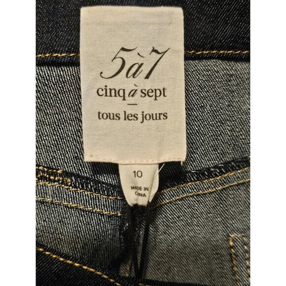 5a7 Cinq A Sept Betty Pant Women's Size 10 Blue ZP5931502Z - Picture 4 of 12